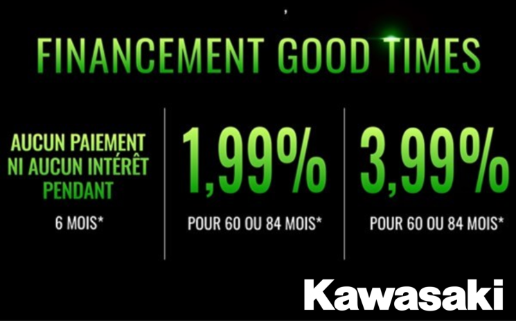Financement Good Times de Kawasaki
